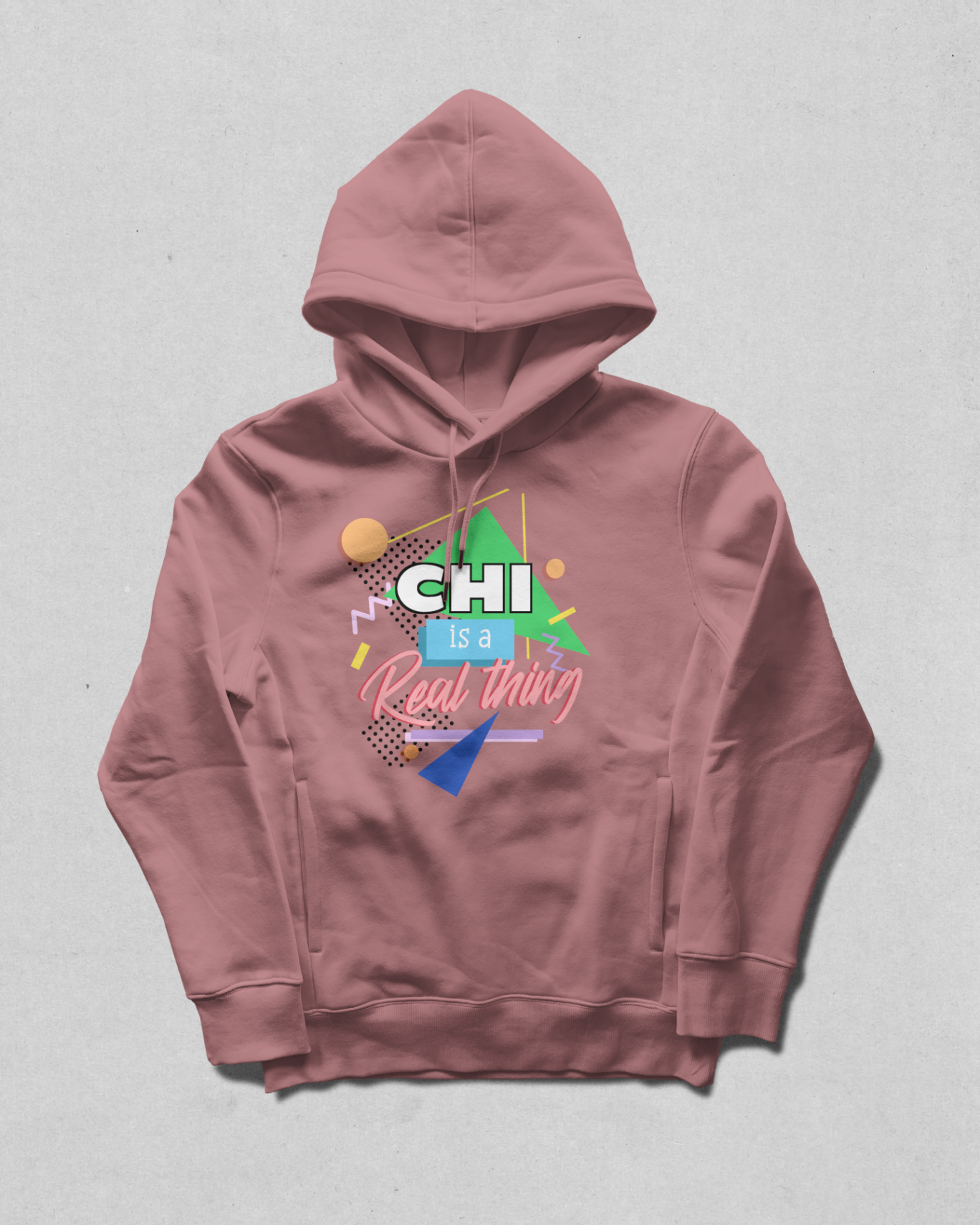 "Chi is a real thing" tai chi Hoodie