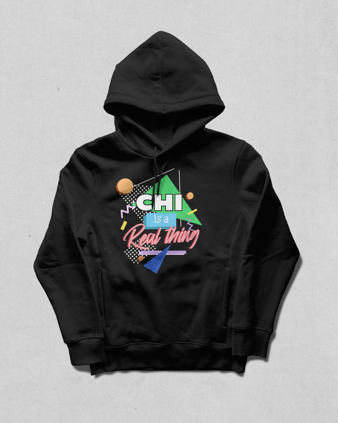 "Chi is a real thing" tai chi Hoodie