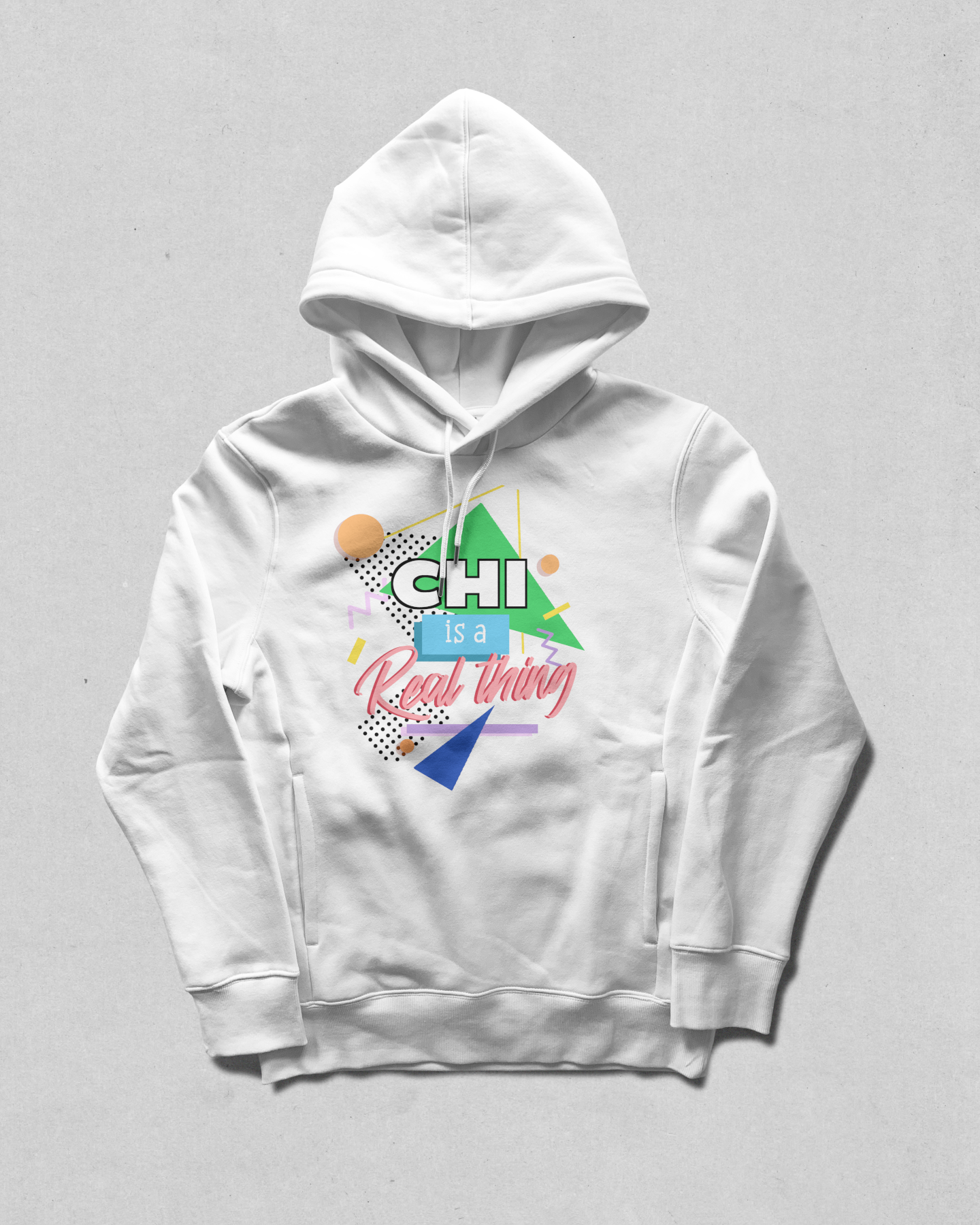 "Chi is a real thing" tai chi Hoodie