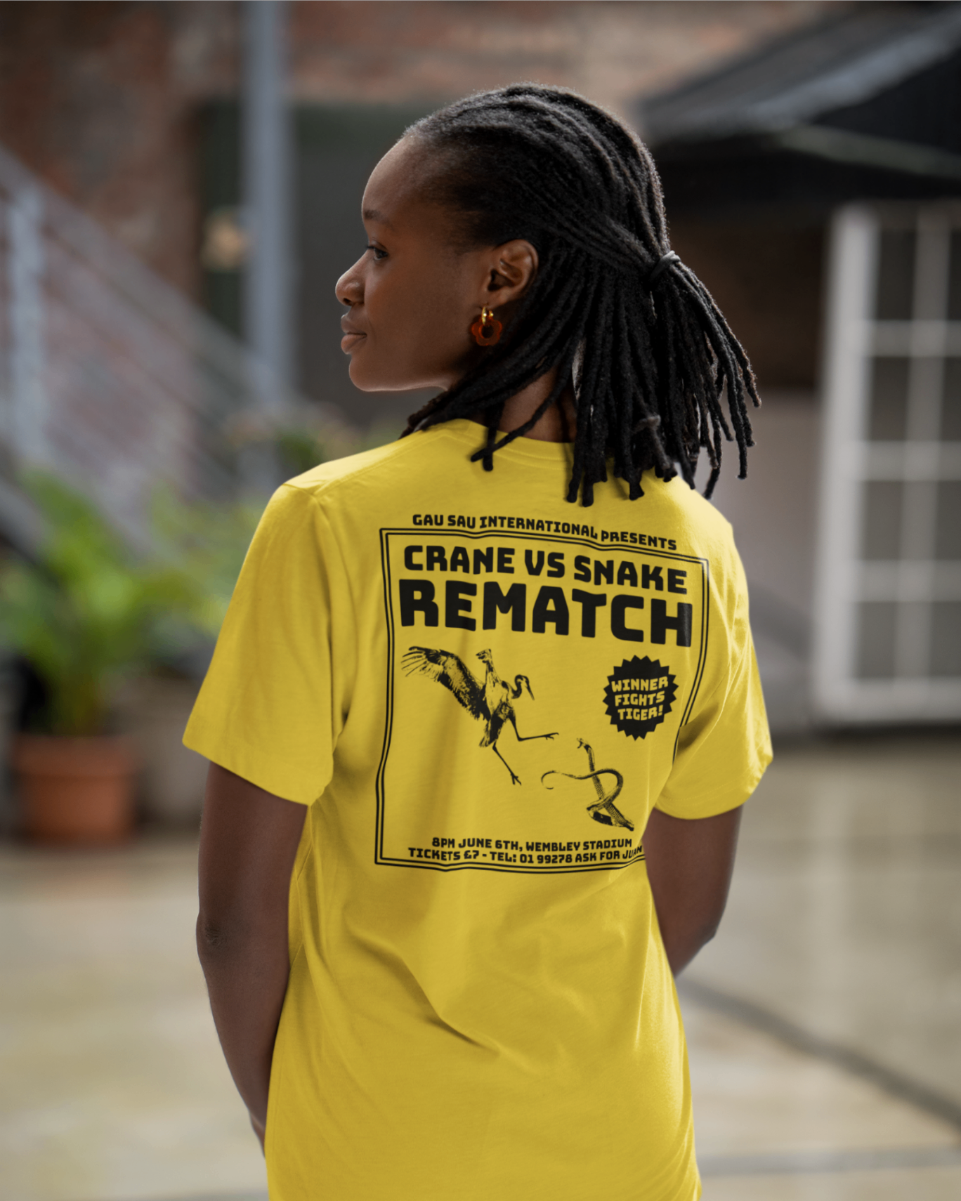 Women's "Crane VS Snake Rematch" tai chi T-shirt