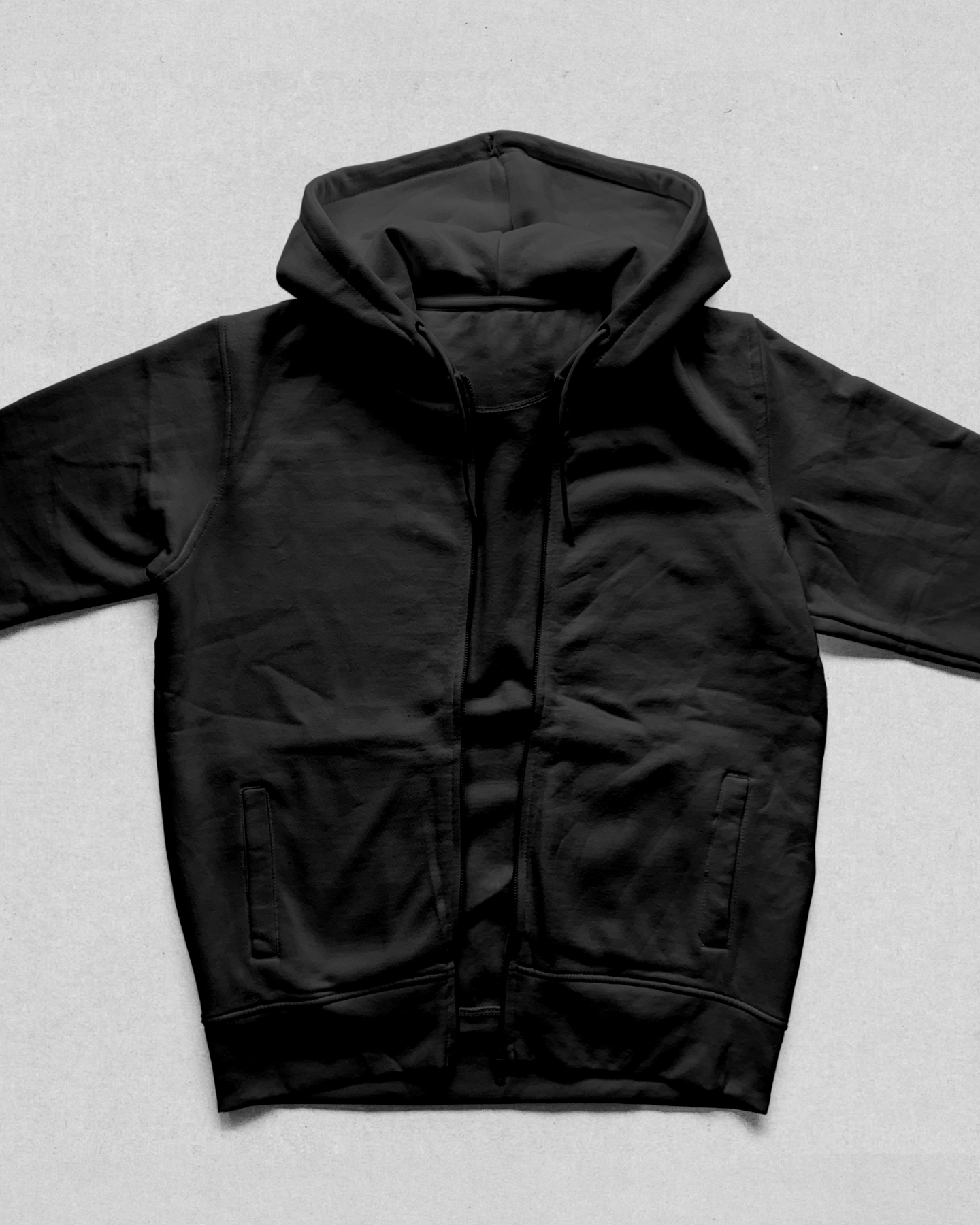 "Crane VS Snake" zip-up Hoodie