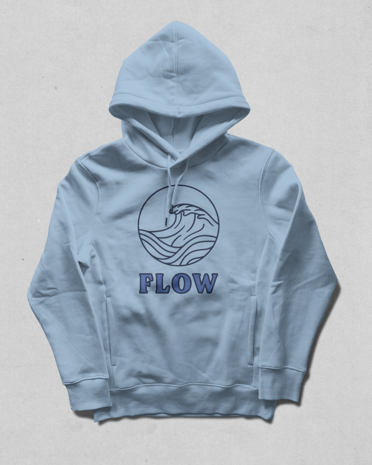 "Flow" tai chi Hoodie