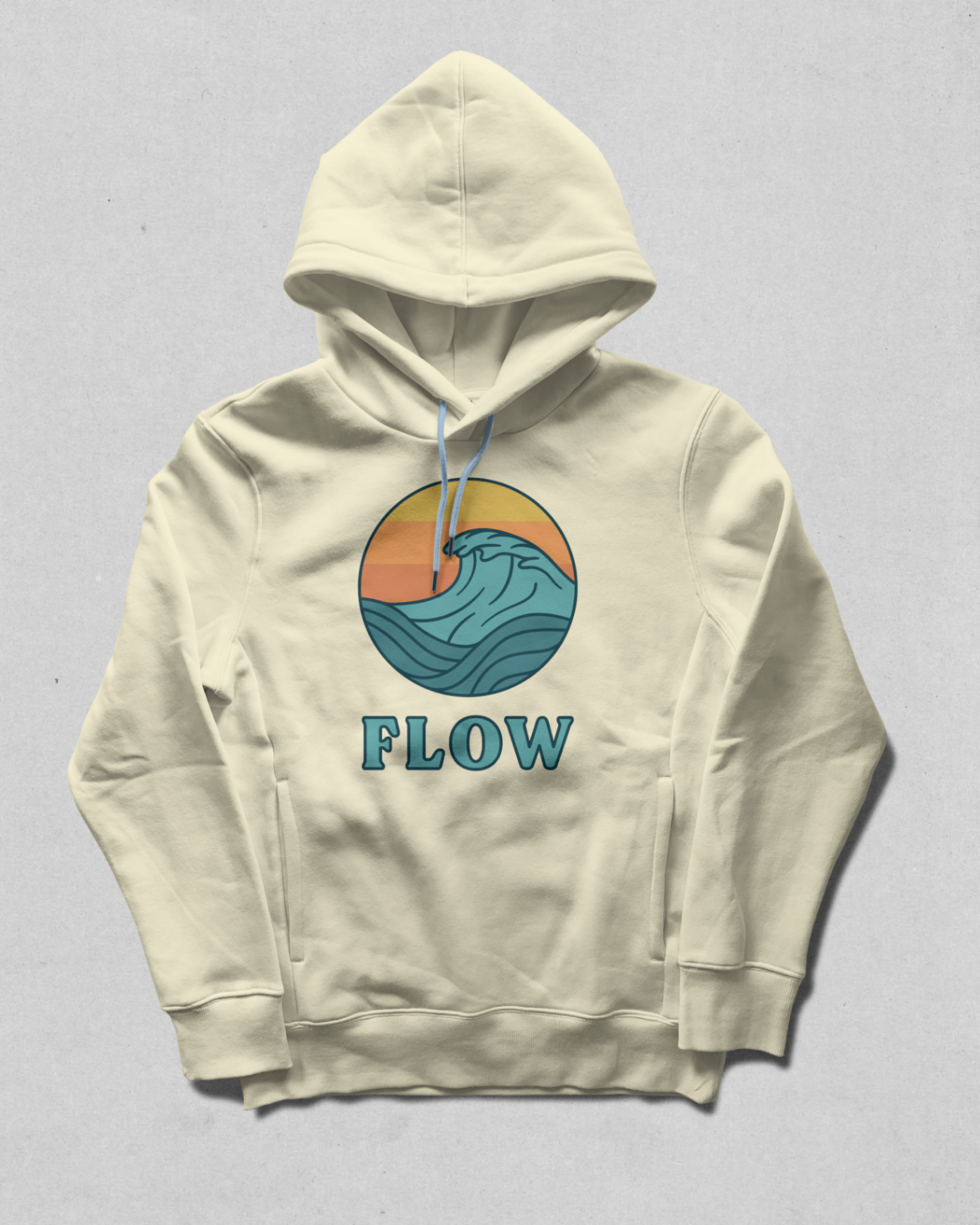 "Flow" tai chi Hoodie