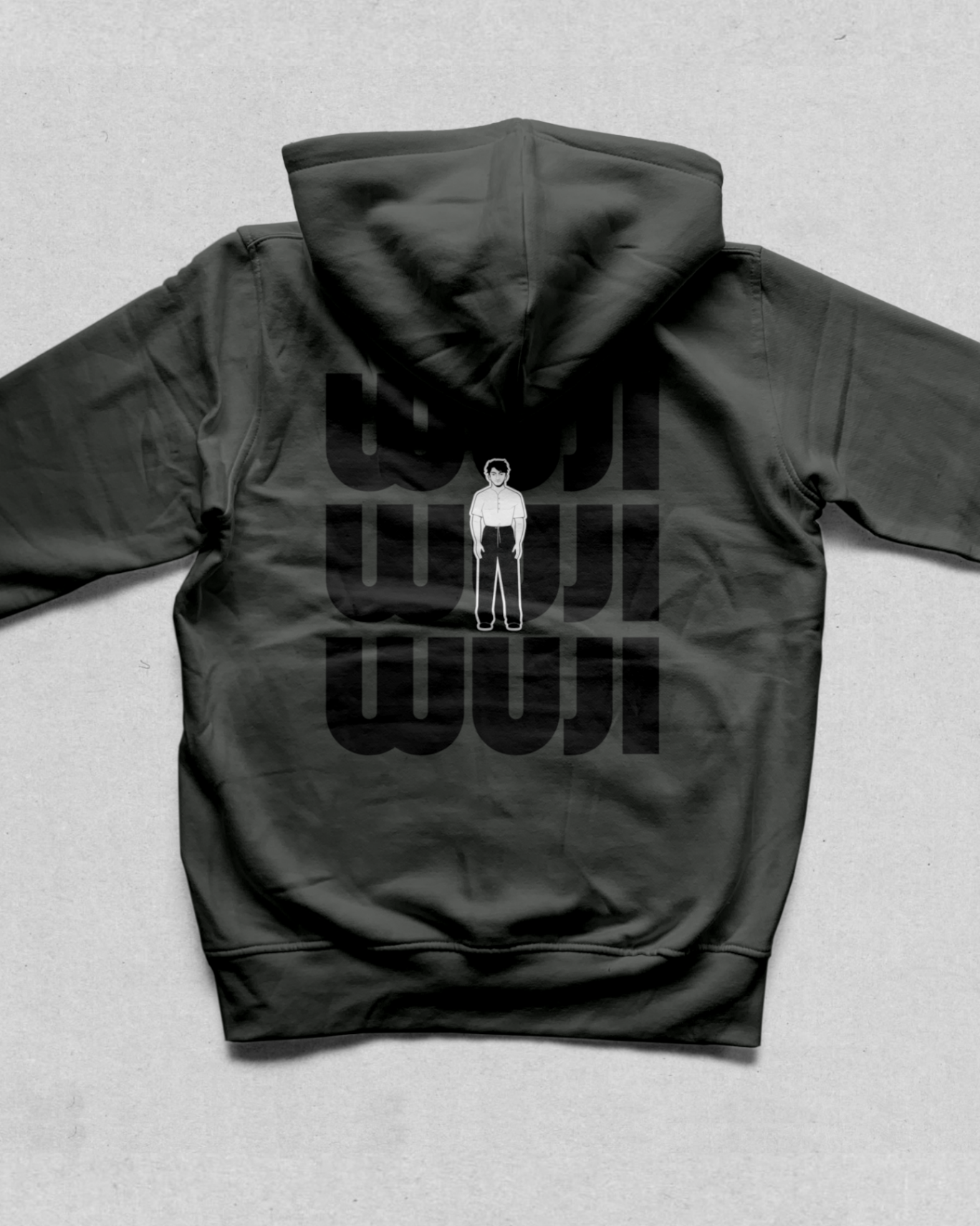 "Wuji" Ltd. edition zip up Hoodie