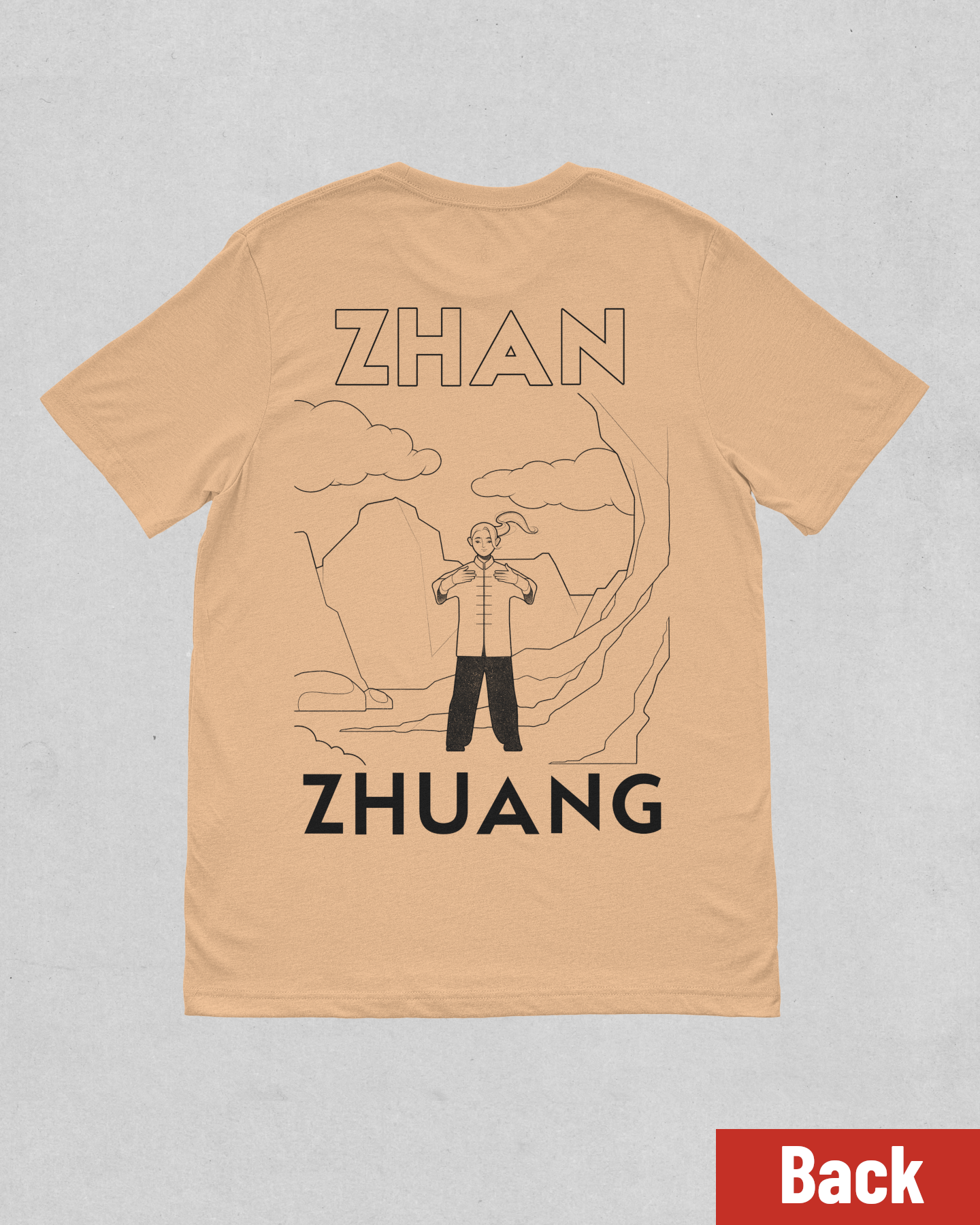 "Zhan Zhuang" tai chi & Qi Gong t-shirt