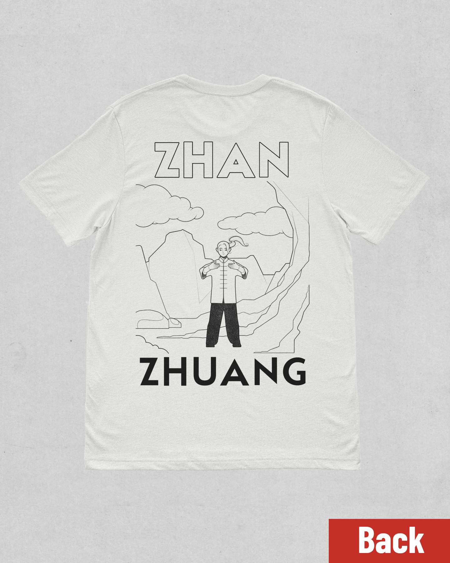 "Zhan Zhuang" tai chi & Qi Gong t-shirt