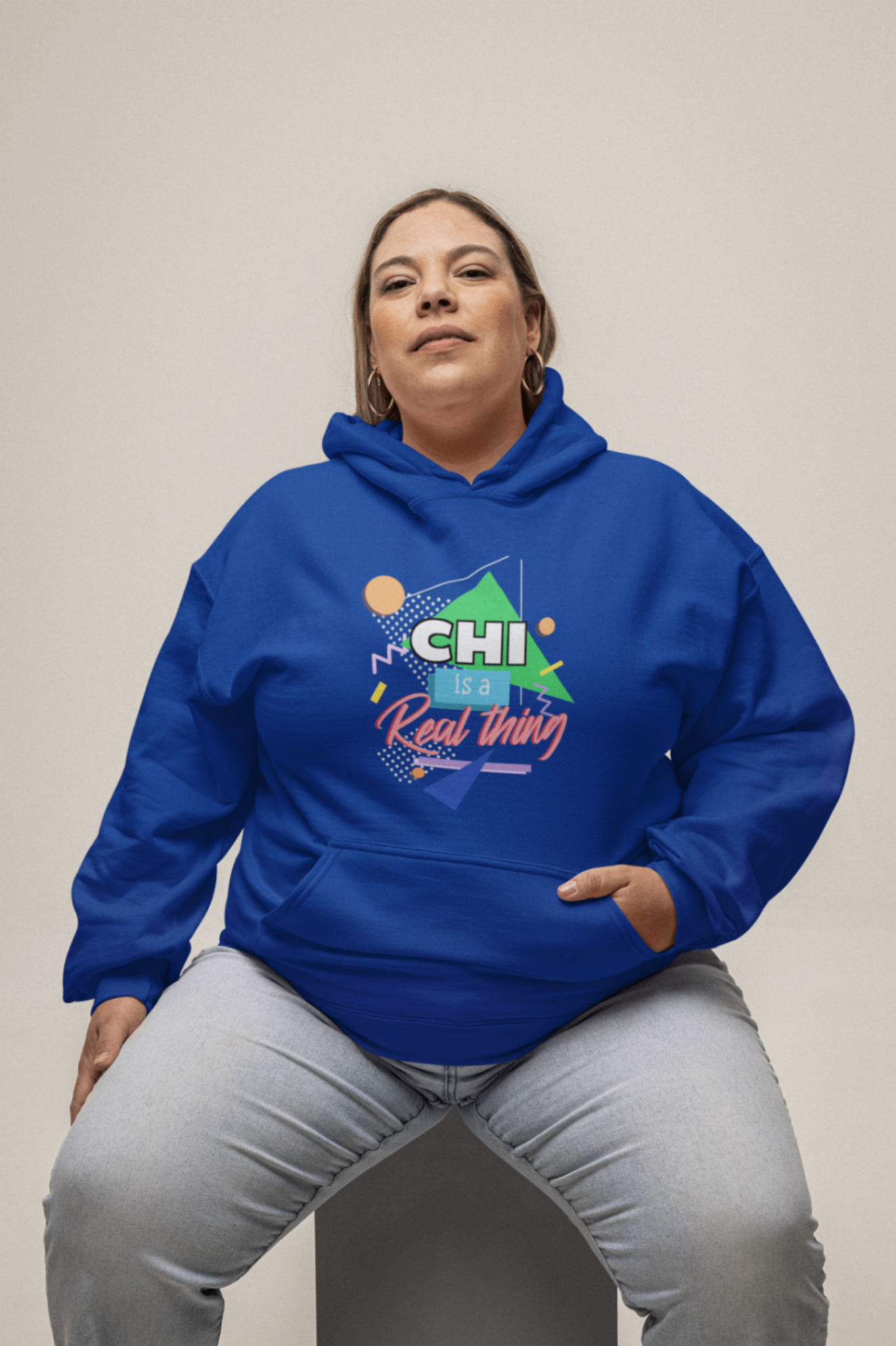 "Chi is a real thing" tai chi Hoodie