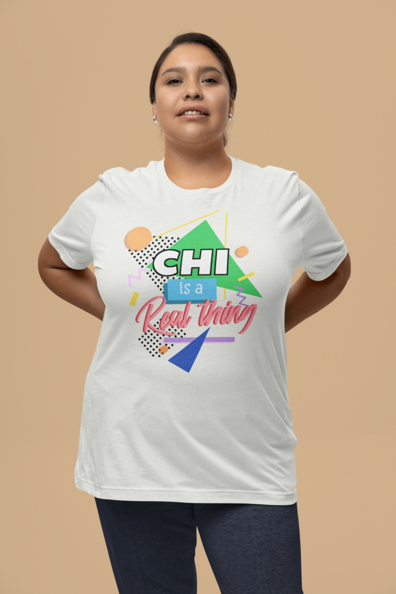 "Chi is a real thing" tai chi T-shirt