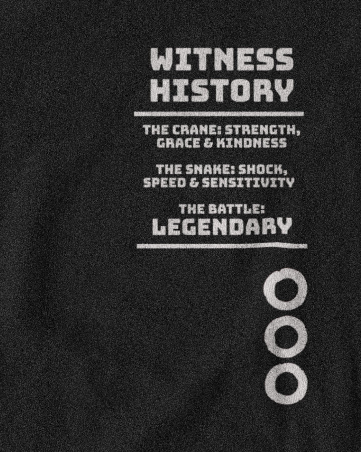 "Crane VS Snake REMATCH" T-shirt
