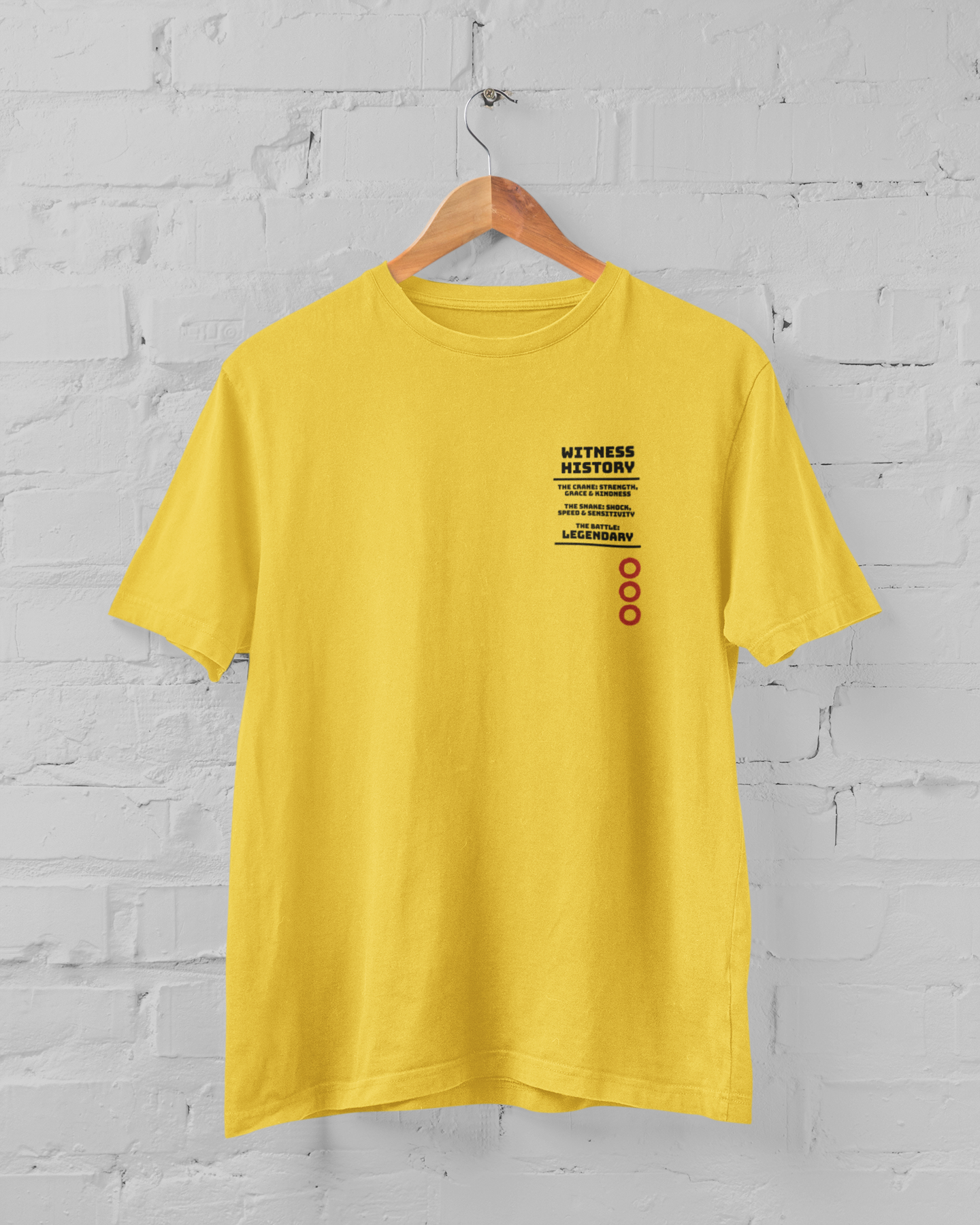 "Crane VS Snake REMATCH" T-shirt