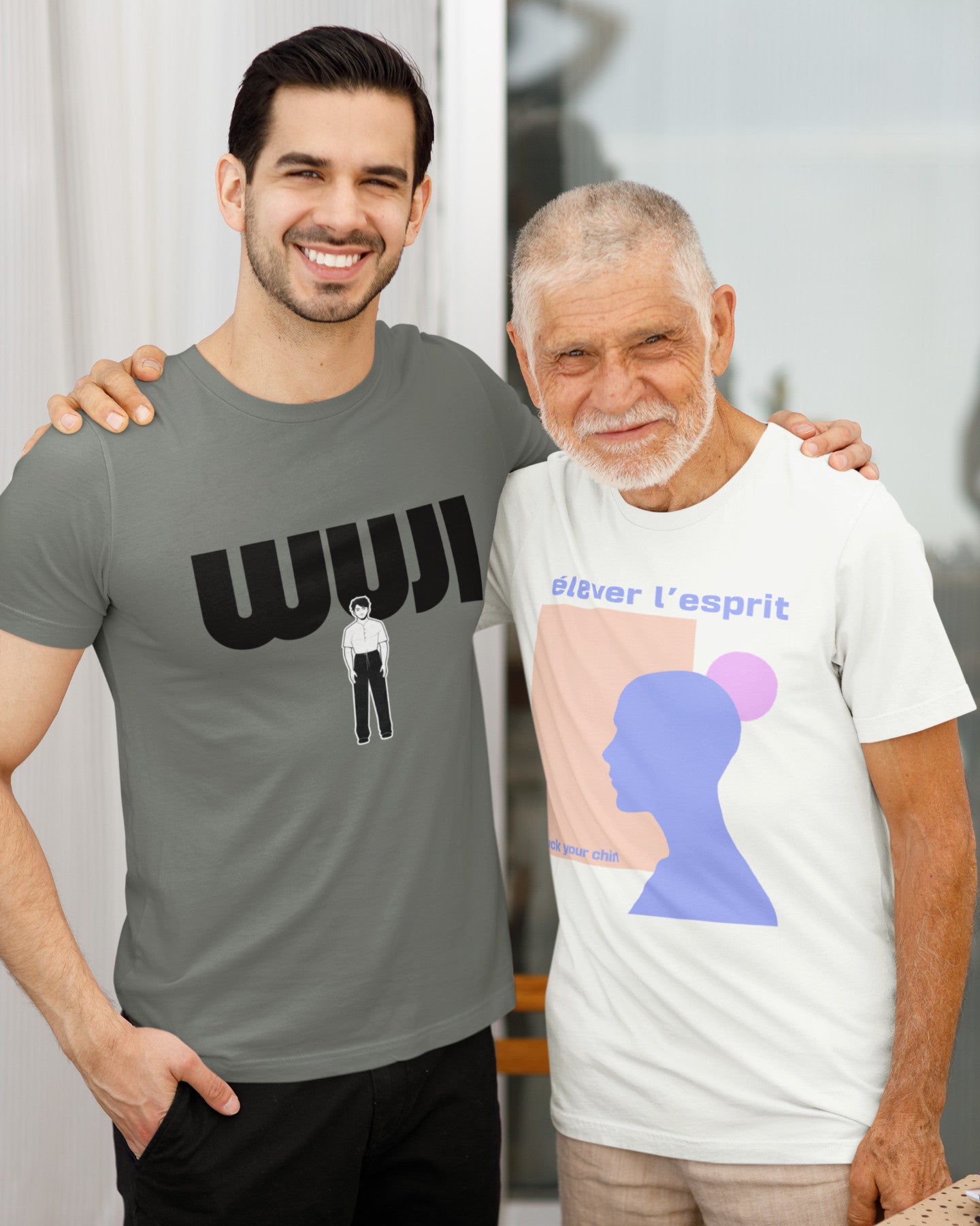 "Elever l'Esprit" / raise the spirit tai chi T-shirt