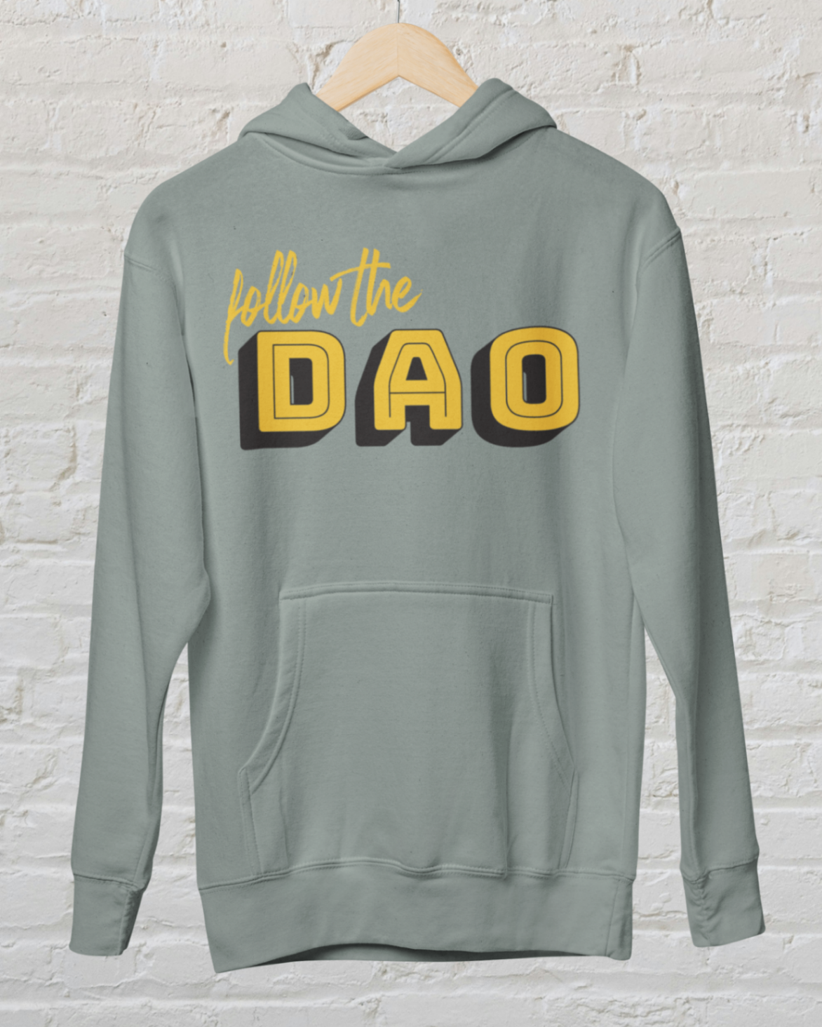 "Follow the DAO" tai chi Hoodie