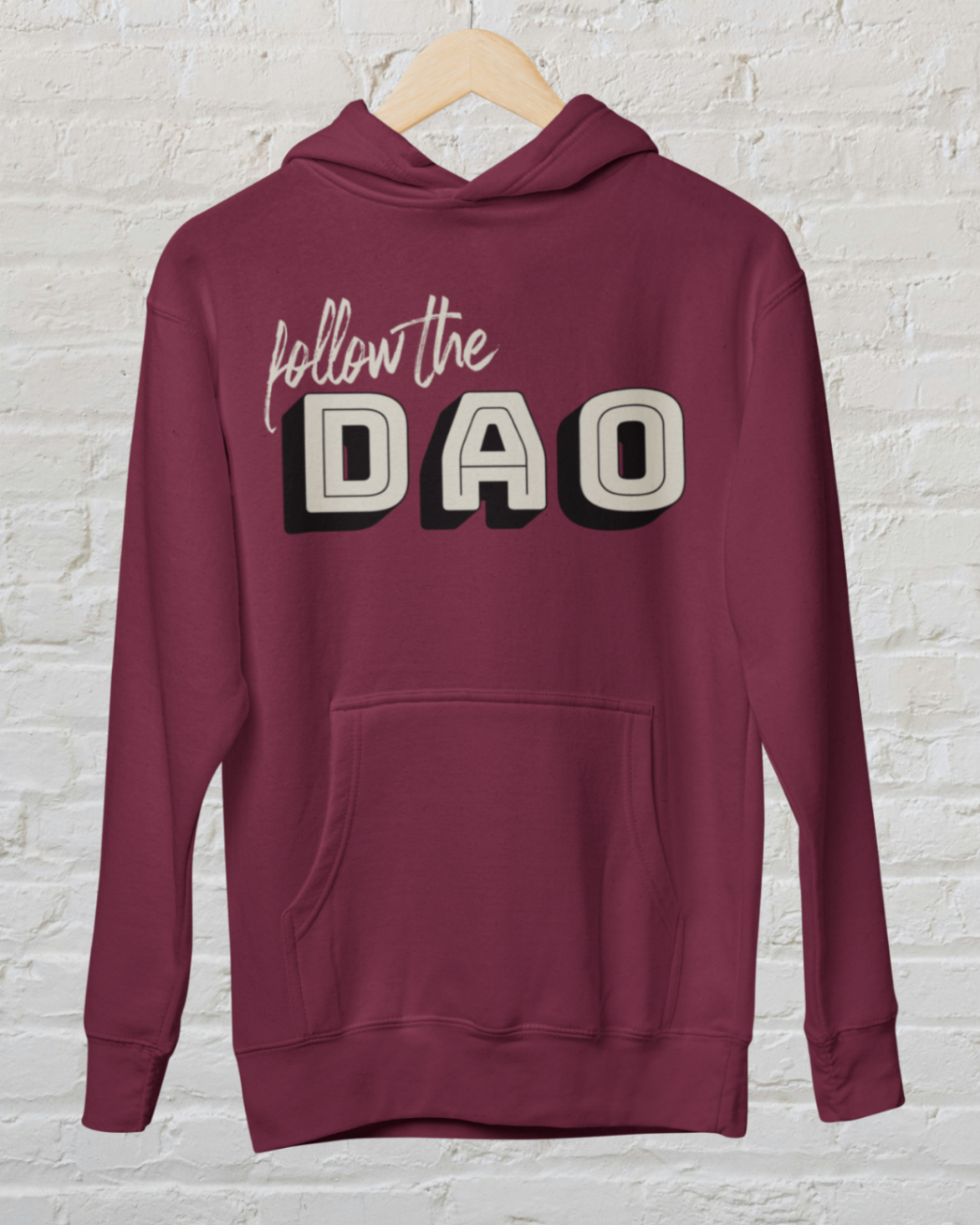 "Follow the DAO" tai chi Hoodie