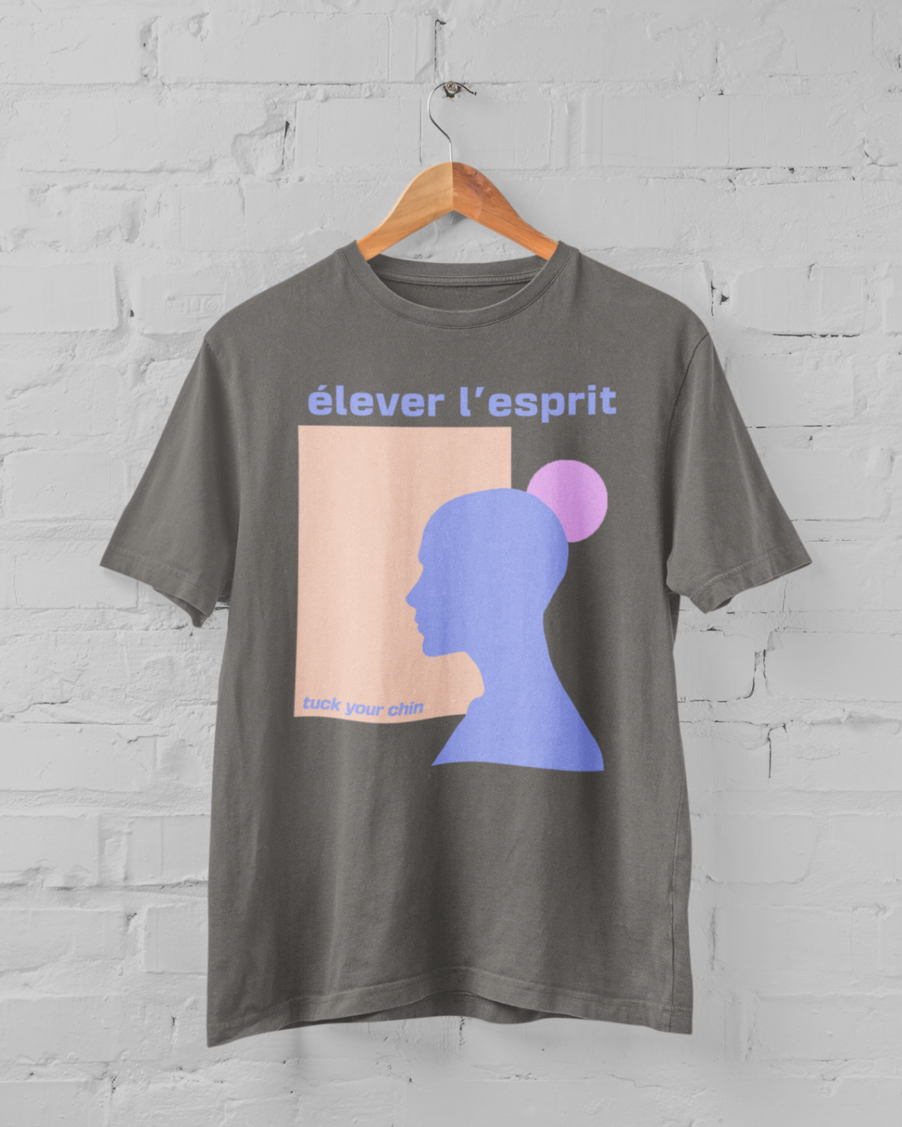 "Elever l'Esprit" / raise the spirit tai chi T-shirt