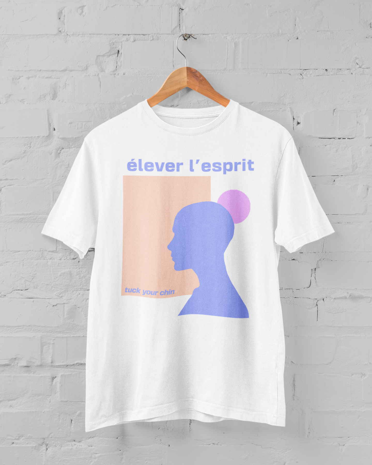 "Elever l'Esprit" / raise the spirit tai chi T-shirt
