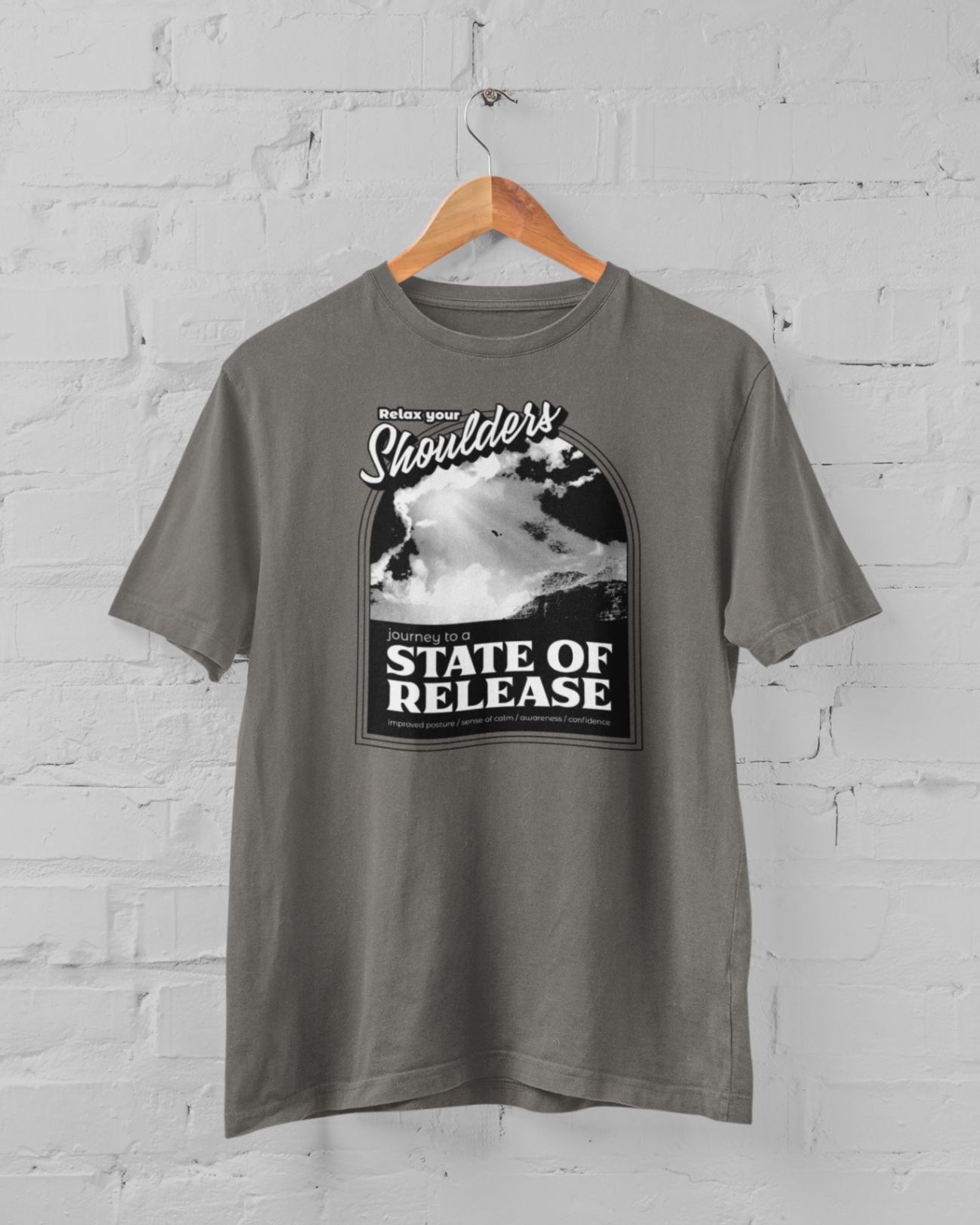 "Relax your Shoulders" Tai Chi T-shirt