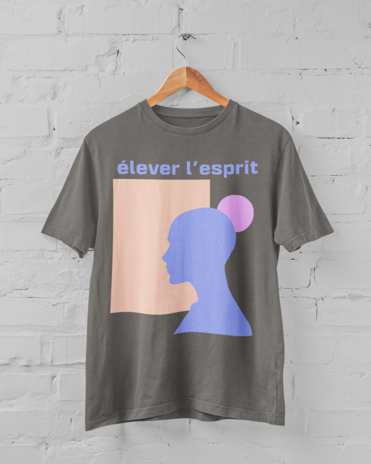 "Elever l'Esprit" / Eleva el espíritu camiseta de tai chi