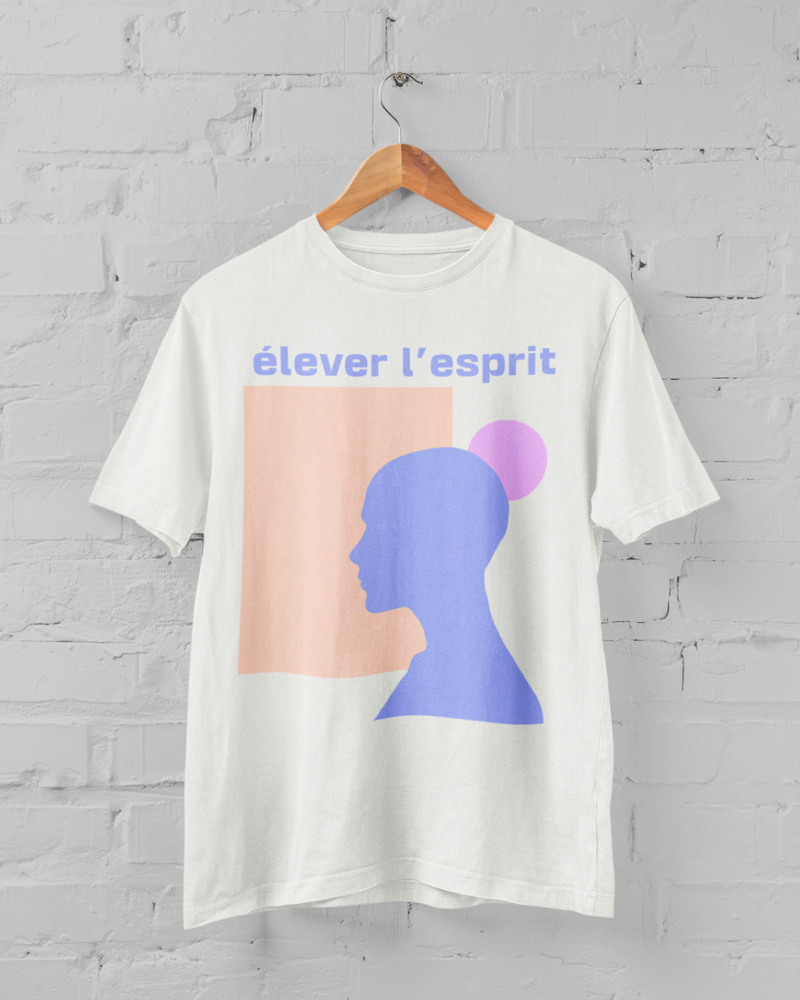 "Elever l'Esprit" / raise the spirit tai chi T-shirt