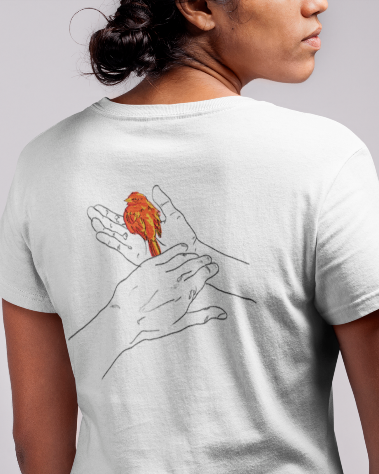 Women's "Grasp Sparrow's Tail" T-shirt